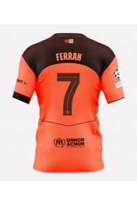 Barcelona Ferran Torres #7 Fotballdrakt Tredje Klær 2025-26 Korte ermer